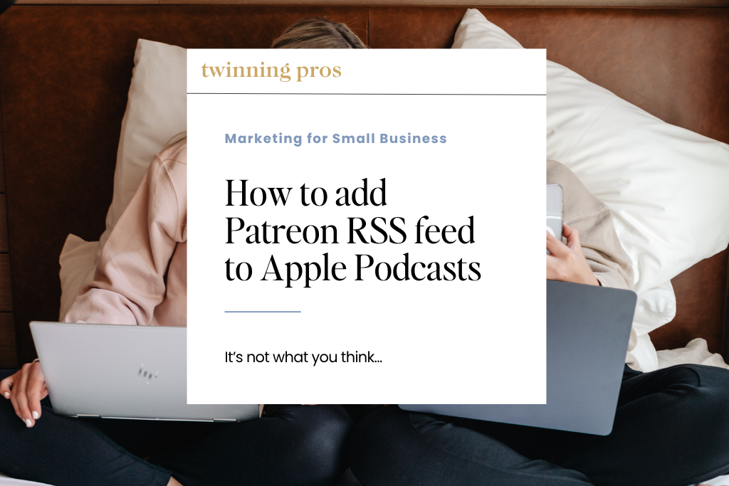 How to add Patreon RSS feed to Apple Podcasts