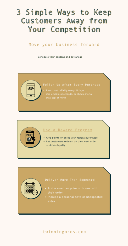 3 Simple Ways to Keep Your Customers Away From The Competition