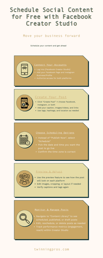 Schedule Social Content for Free with Facebook Creator Studio