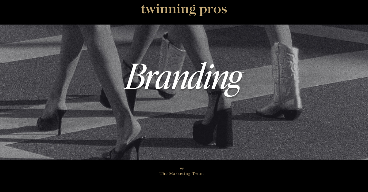 Branding with the marketing twins