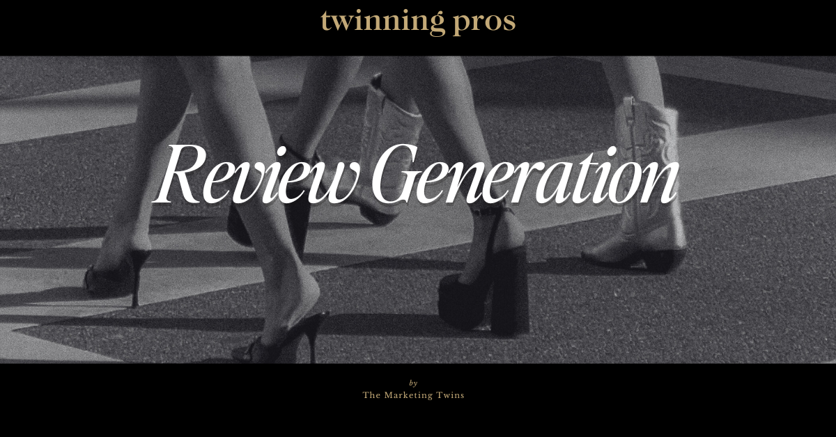 Explore Review Generation with the Marketing Twins