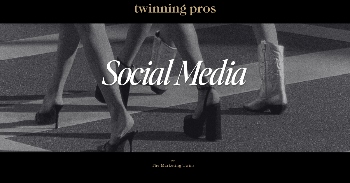 Explore Social Media with the Marketing Twins