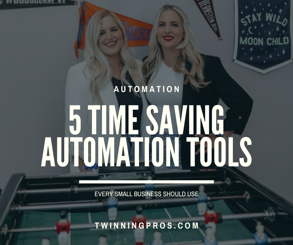 5 Time-Saving Automation Tools Every Small Business Should Use - Twinning Pros