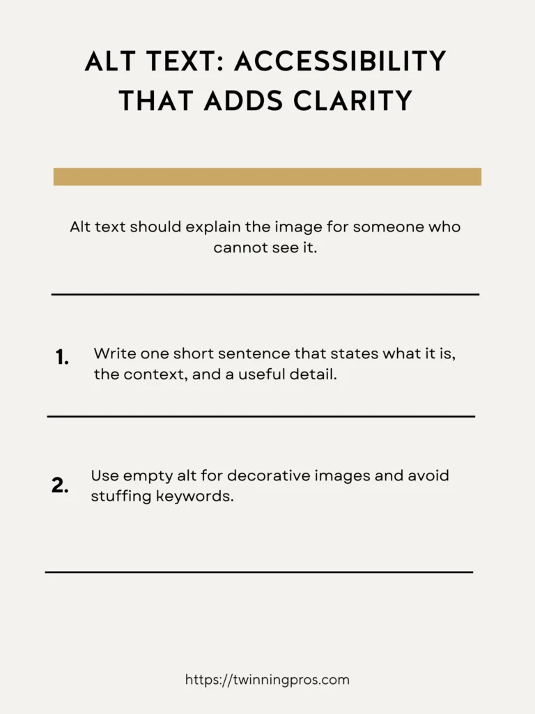 Alt Text & On-page SEO: Giving your Website Accessibility That Adds Clarity